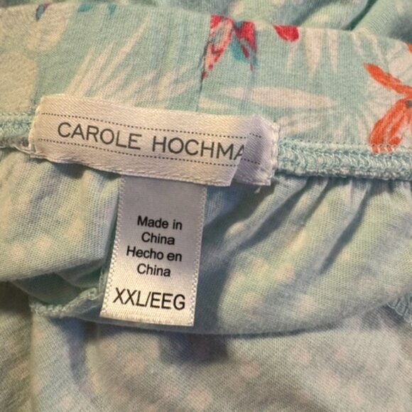 ❤️CAROLE HOCHMAN  SPRING/SUMMER PAJAMA SHORTS  2X PLUS - Picture 5 of 5
